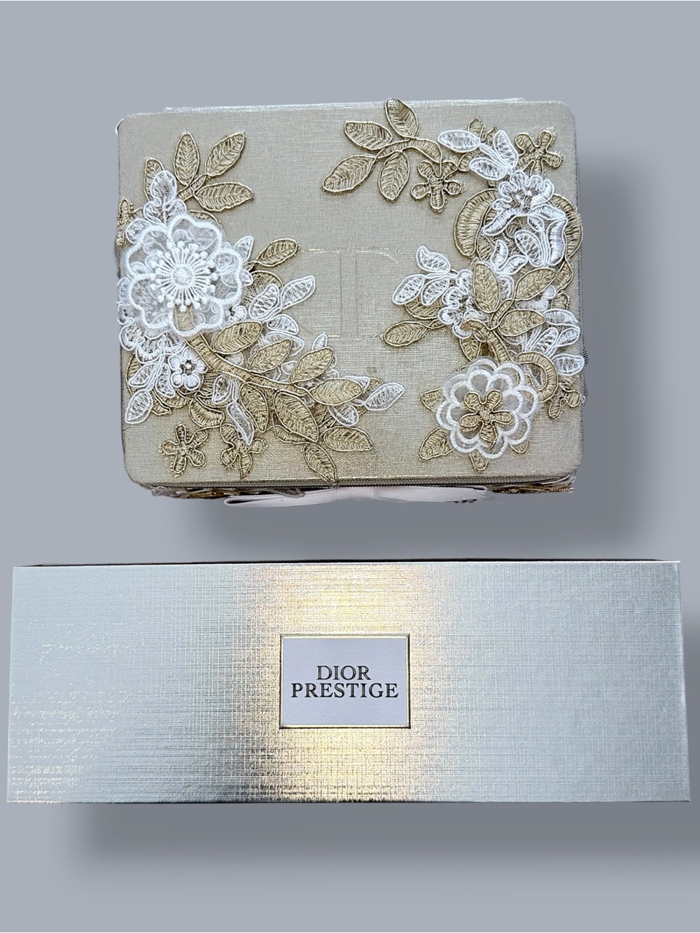 Dior GWP Prestige 7-Piece Skincare Set + Customized Floral Dior Case